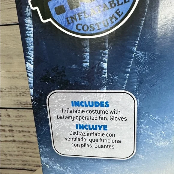 Inflatable T-Rex Costume - Tan - Picture 3 of 7